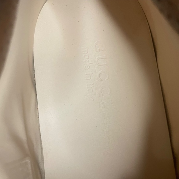 Gucci Sega Flashtrek Brick Red/Brown Leather Trim Midtop Boots Italy Sz 9 521680 - Picture 12 of 16